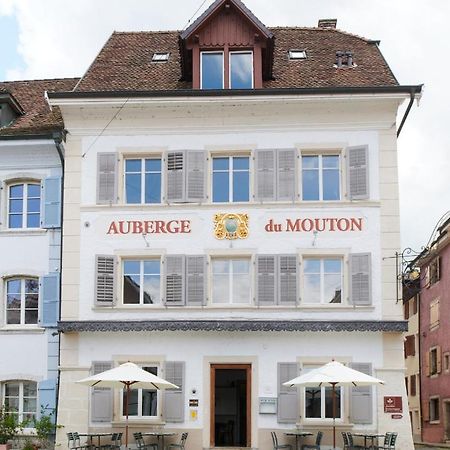 Hotel Auberge du Mouton Pruntrut Exterior foto